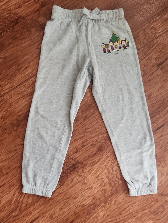 Peanuts Other - Peanuts Gray Kids Sweatpants with Holiday Character Print